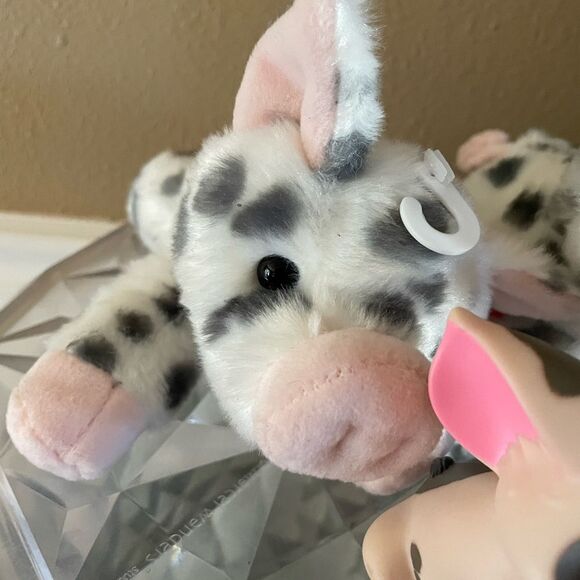 2 Aurora Pig Plush Pigs and Pua hard Pig Figure - Picture 3 of 15